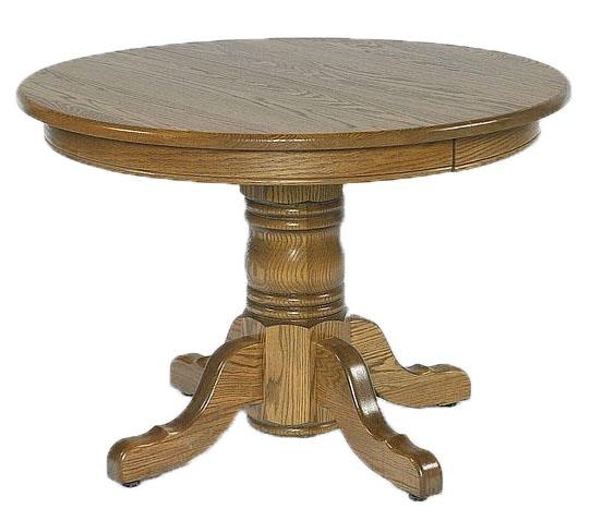 Round Pedestal Dining Table amish 36 TDATFZO