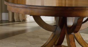 Round Pedestal Dining Table hooker furniture tynecastle round pedestal dining table with one 18 XFRBQHP