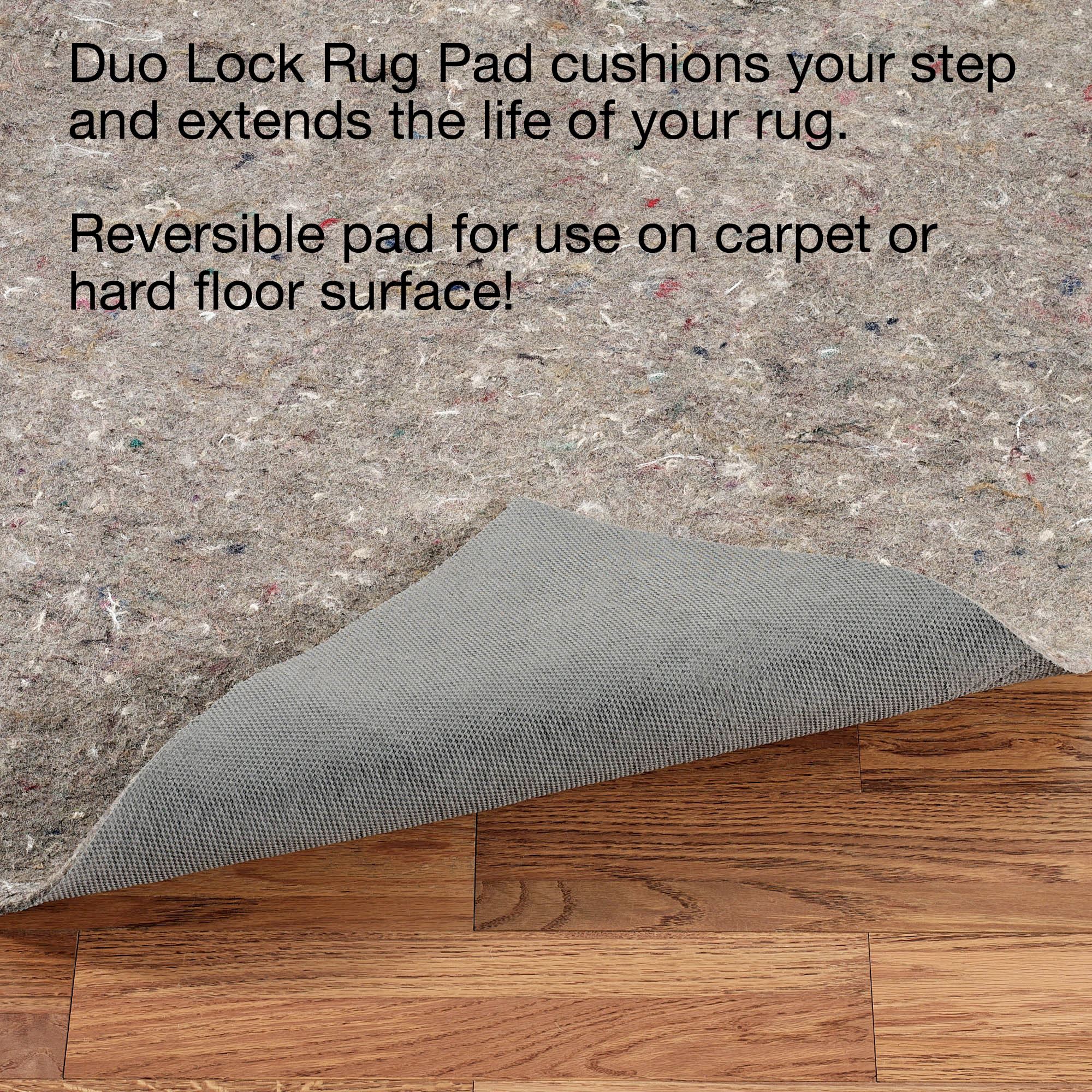 rug pads duo lock rectangle rug pad CQJCXRK