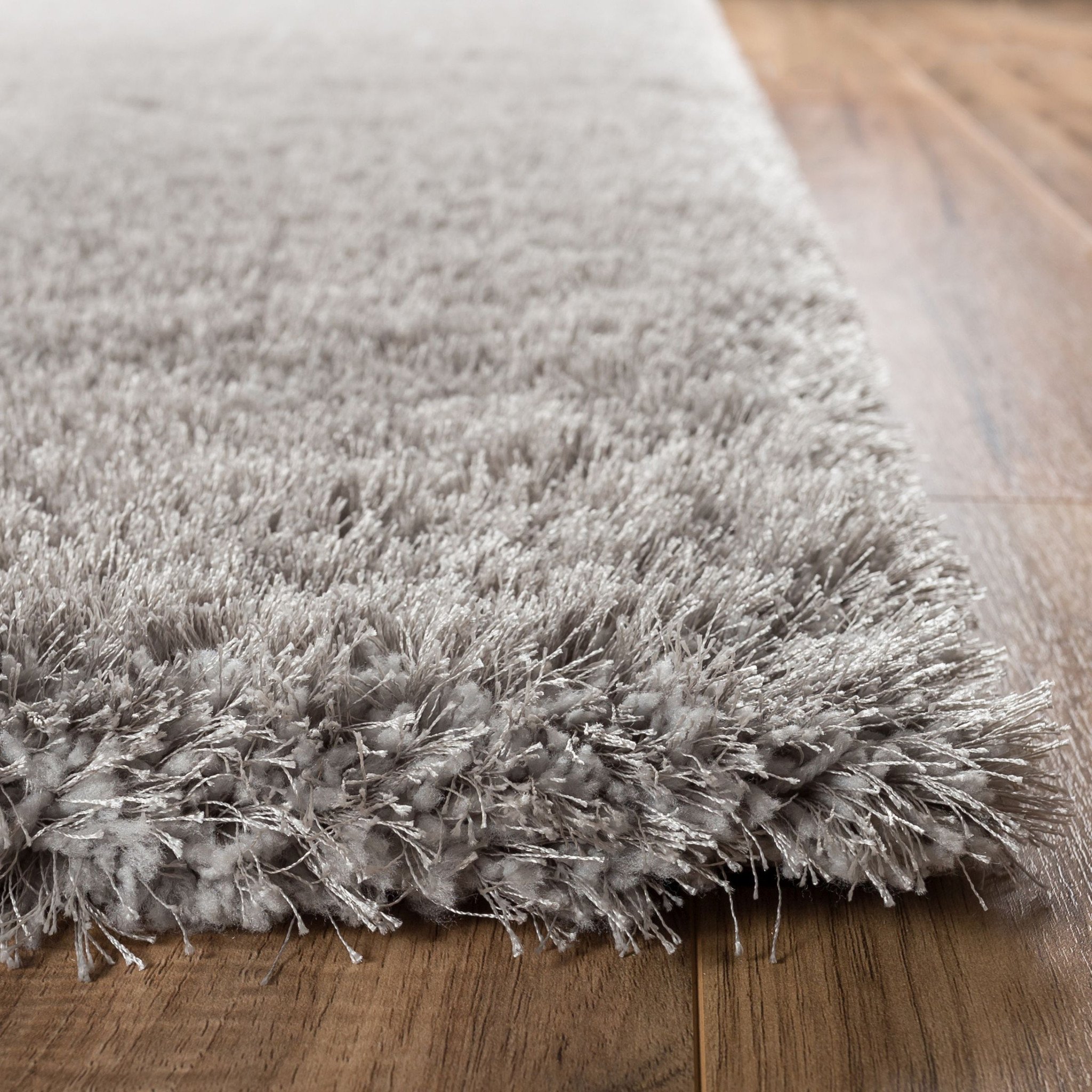 shag rugs shimmer shag silver grey solid modern area rug NXOUUSP