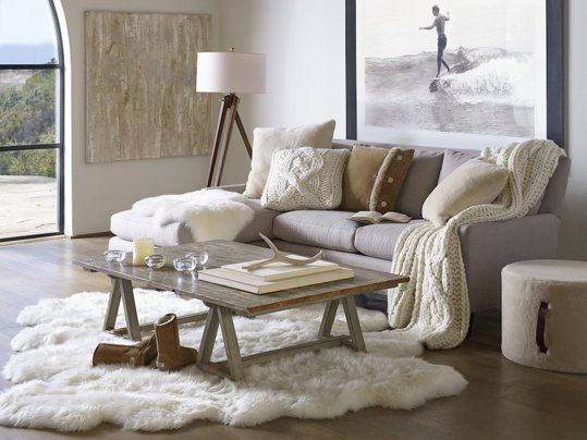 sheepskin rug ideas 4 decadent ways to warm up this winter - ugg home ways to RUUTVWS