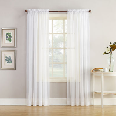 Sheer Curtain 54 inch sheer curtain panels sheer curtains for window - jcpenney CHPGLLH