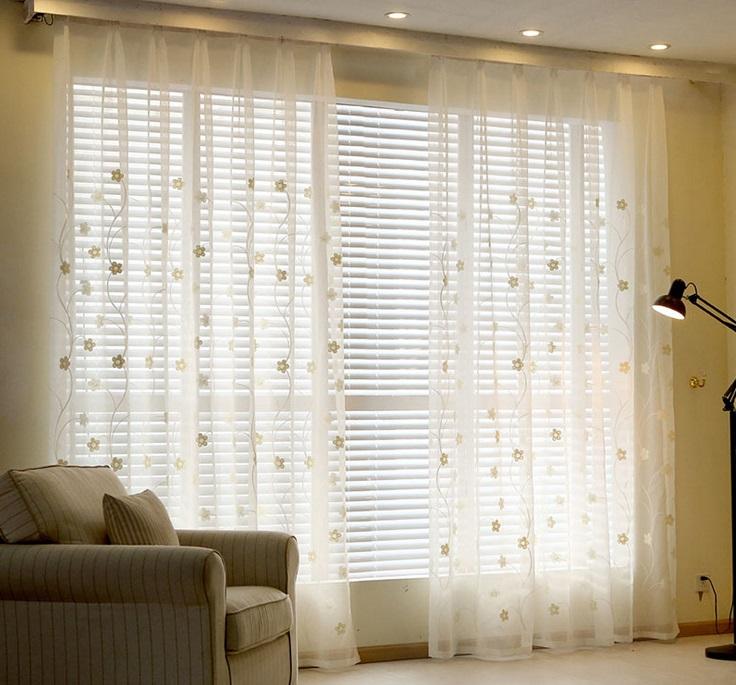 Sheer Curtain note: it is better for your curtainu0027s width to be 1.5-2 times of TOYXEQP