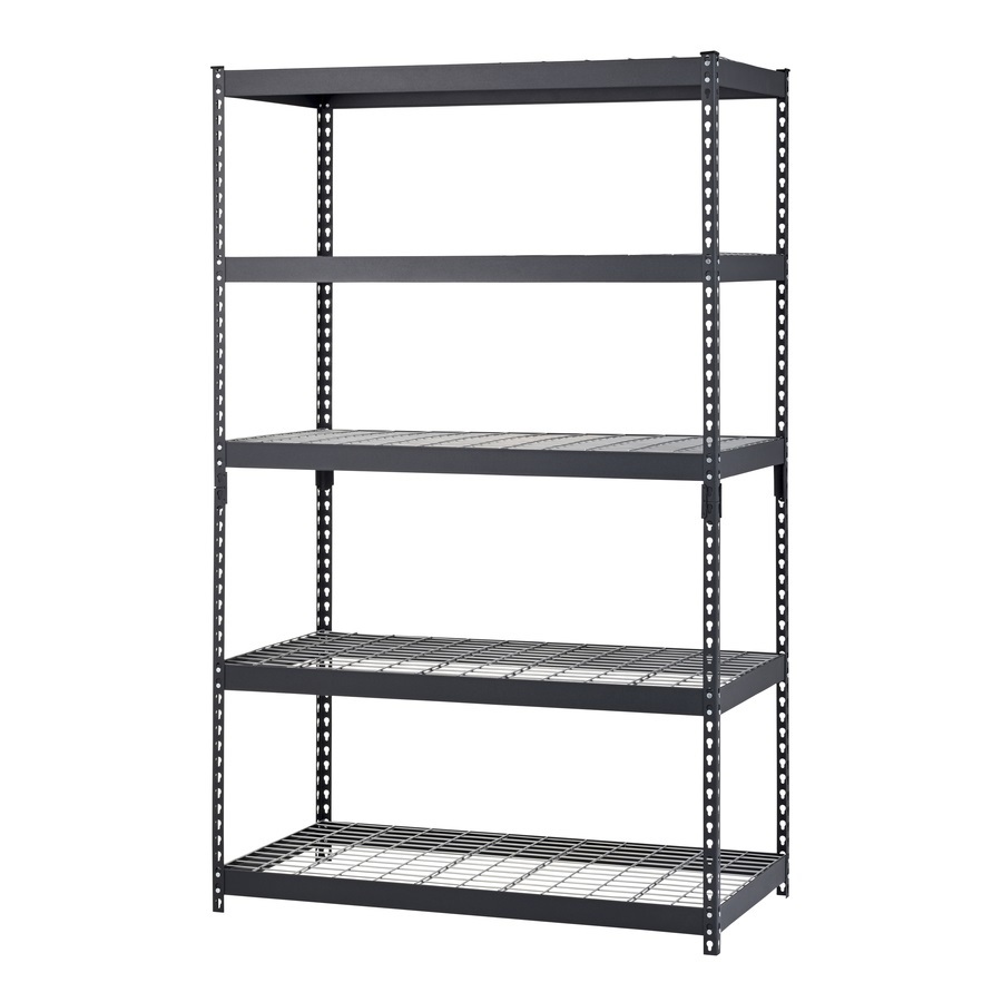 shelving units edsal 72-in h x 48-in w x 24-in d 5 KCKJEVD