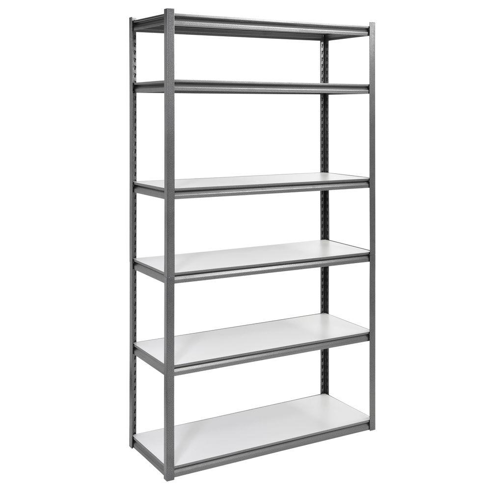 shelving units edsal 84 in. h x 48 in. w x 18 in. d 6 SUPZJIP