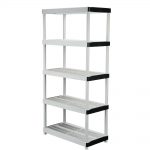 shelving units hdx 36 in. w x 72 in. h x 18 in. d 5 XSAYWWB