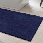 signature indigo bath rug | pine cone hill VVWIZFC