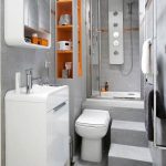 small bathroom design 32. curved edges and creative toilet placement RGUDDPE