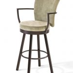 Swivel Bar Stools With Arms amisco cardin swivel stool with arms and back amiscou0027s cardin swivel  barstool AZIOWKW