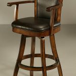 Swivel Bar Stools With Arms bar stools:swivel bar stools with back and armrest oak arms arm upholstered NDSWHUC