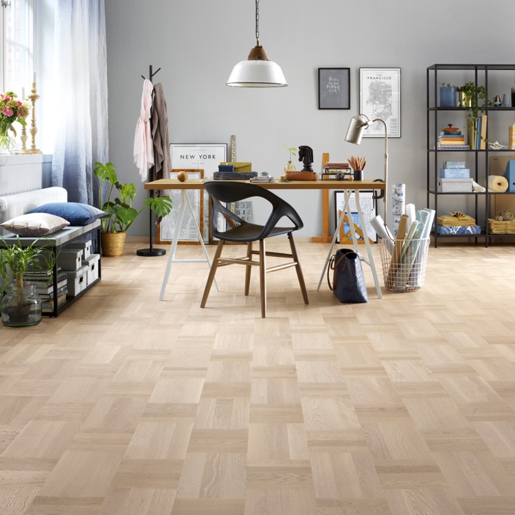 tarkett atelier noble oak scandinavian white parquet flooring GNDMOAZ