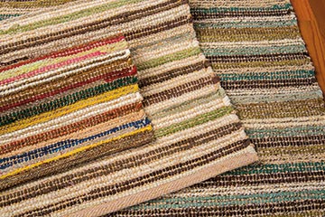 textured cotton rag rugs IEOFCMI