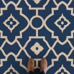 vinyl flooring morocco-moroccan-style-vinyl-flooring-blue-feet-vinyl- FDKGNOX