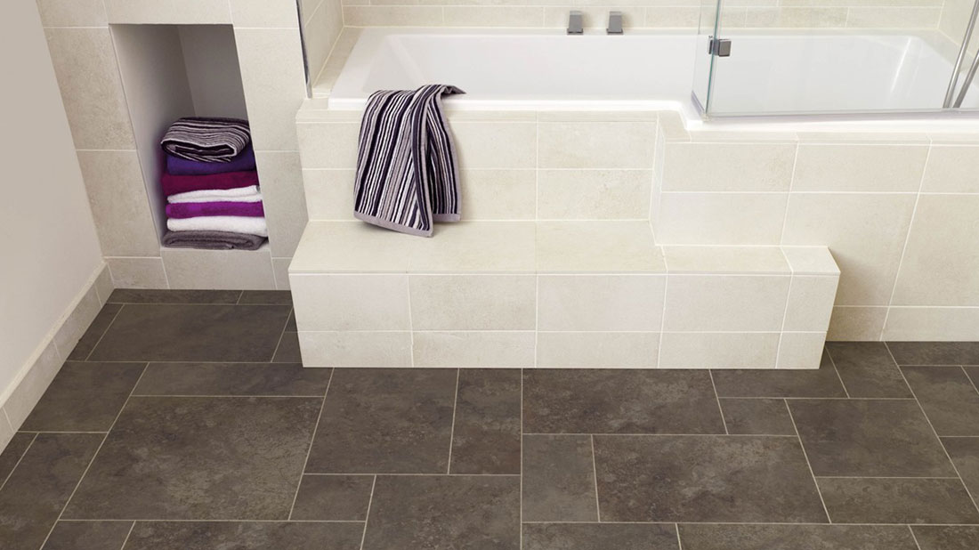 vinyl tile flooring bathroom luxury vinyl flooring bathroom luxury vinyl tiles, oxfordshire | kennington  flooring XBGERWM