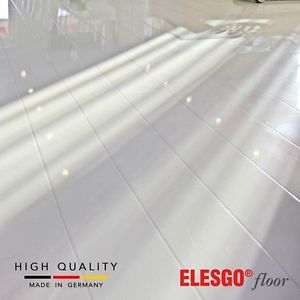 white laminate flooring image is loading elesgo-glamour-life-high-gloss-white-laminate-flooring JEBDWVK