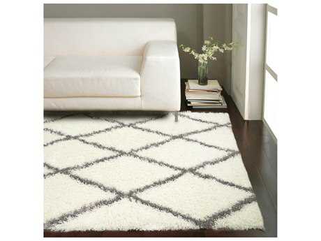 white rugs nuloom bobo shag white u0026 grey rectangular area rug NVHPCMC