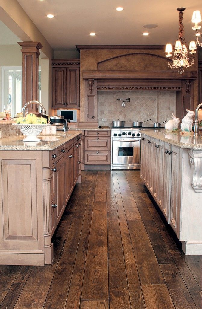 wood kitchen flooring 30 stunning kitchen designs KOSTMJS