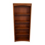 Wooden Bookcases bassett bassett wooden bookshelf price; bassett wooden bookshelf / bookcases  u0026 shelving OKJRYVN