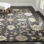 wool rugs juno grey patterned wool rug | crate and barrel NFNGVTV