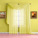 Yellow Curtains warm home designs yellow window scarf valances, sheer yellow curtains ... SKEEBUM