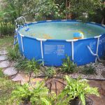 above ground pool landscaping ideas on a budget ... budget natures art design above ground pool landscaping ideas 10  unusual QIMQZAU