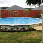 above ground pool landscaping ideas on a budget cheap above ground pool landscaping ideas ETMTSDJ