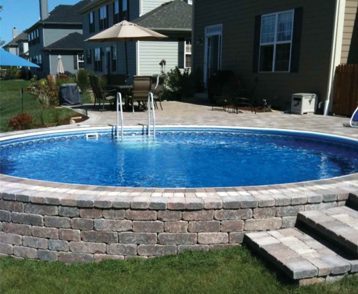 above ground pools that look like in ground undefined JWYAHUD