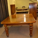 antique dining room table with pull out leaves dining room:antique dining table turned legs with pull out leaves oak 5 NKGWQEJ