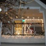 apartment balcony christmas decorating ideas ... decorations seasonal flags garden christmas outdoor holiday holiday  apartment balcony christmas EWOHZAW