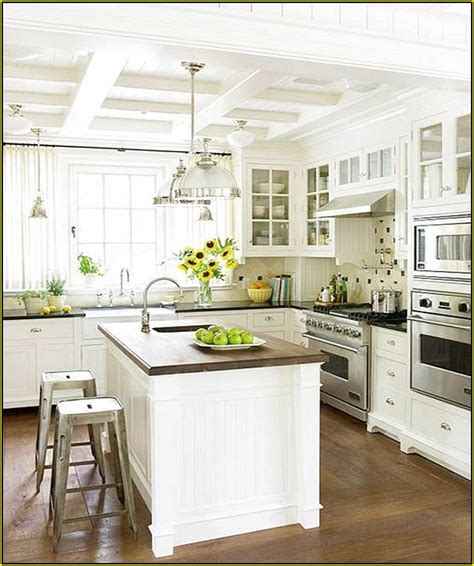 astonishing white kitchen island with butcher block top TDNOWSR