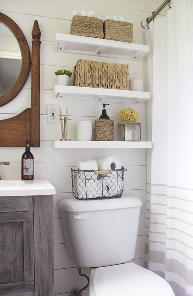 bathroom organization ideas for small bathrooms ... ideas related search: small bathroom storage , b. shiplap more NJYSACS