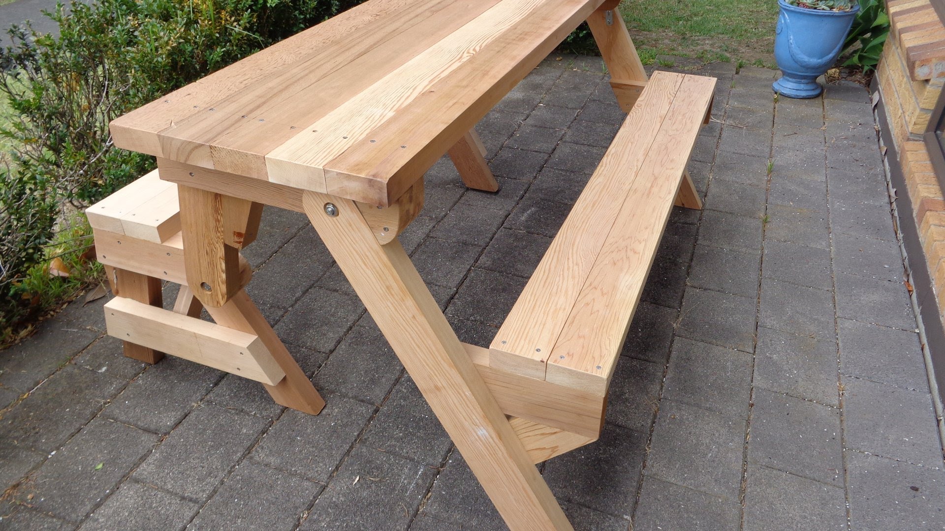 bench that turns into a picnic table plans folding picnic table made out of 2x4s MXVTVEL