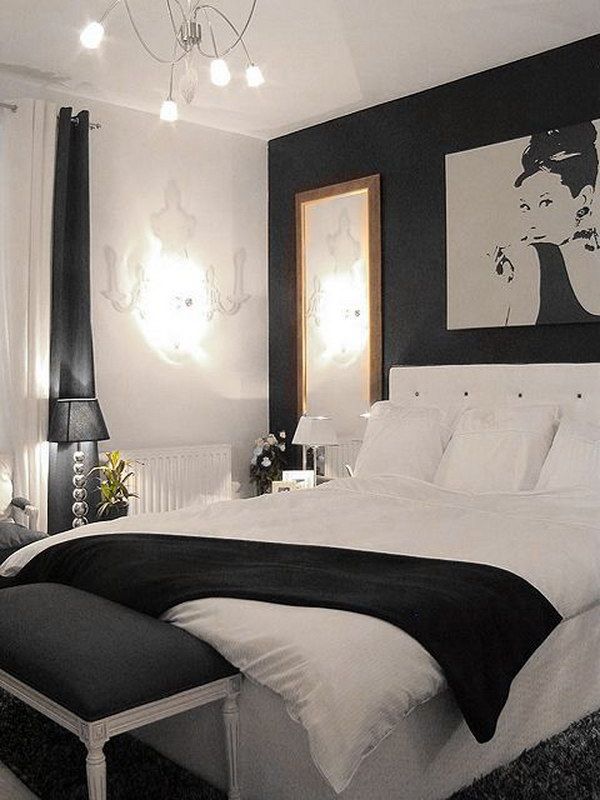 black and white bedroom ideas for small rooms creative ways to make your small bedroom look bigger | decor FXHOVLF