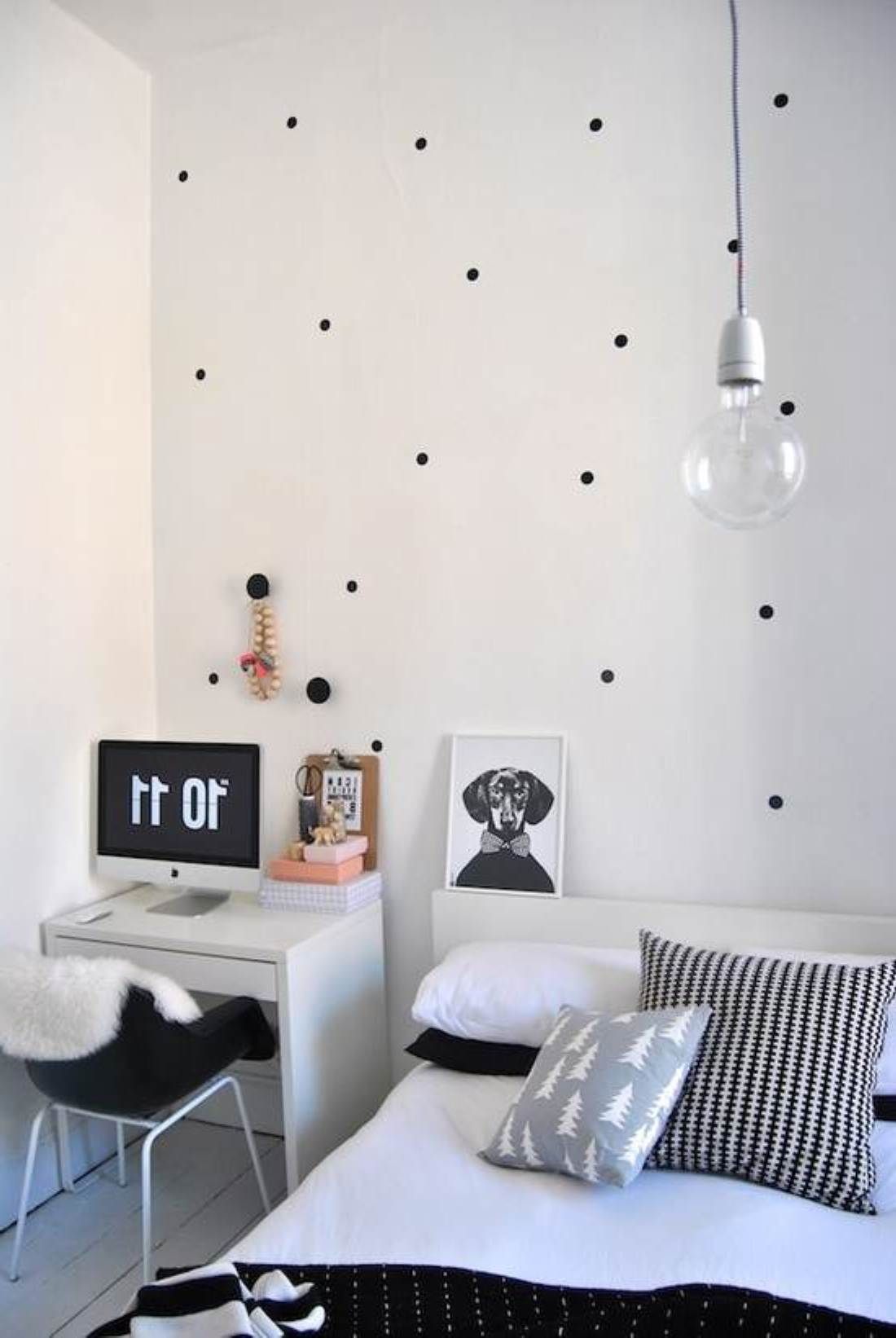 black and white bedroom ideas for small rooms trendy bedroom decorating ideas for young women | better home and ZNPXQJK
