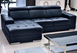 blue leather sectional sofa with chaise sectional sofa design: amazing navy blue leather sectional sofa in blue DAXZHKK