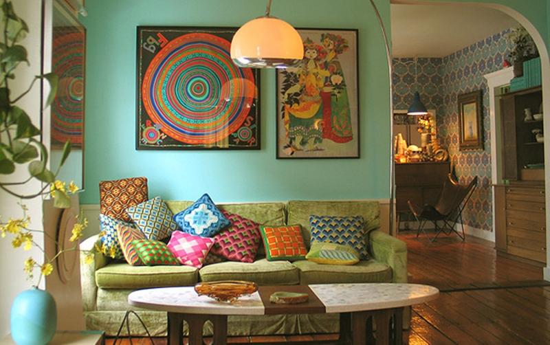 bohemian decorating ideas for living room pastel bohemian living room XPSNXRM