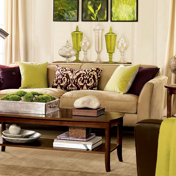 brown living room furniture decorating ideas green brown living room EKWTGGS