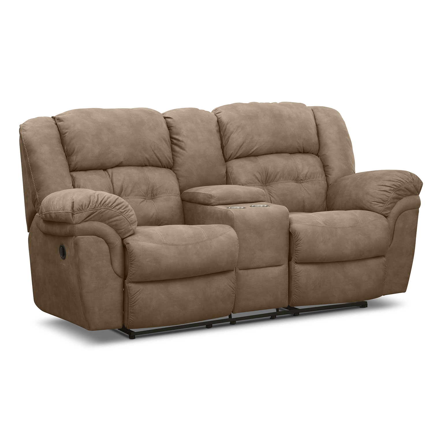 Microfiber Reclining Loveseat With Console: Minimizing Your Worries One At A Time