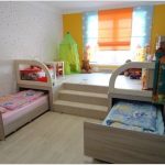childrens bedroom furniture for small rooms build a platform and use it as an activity area and XZZLHNB