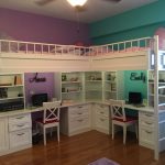 childrens bedroom furniture for small rooms custom made dual loft beds with desks | kids room decor HDVJGNZ