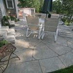concrete patio ideas for small backyards curved, flagstone concrete patios new england hardscapes inc acton, ma NCHJDGL