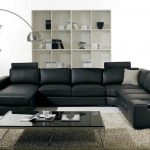 contemporary leather living room furniture trendy black living room furniture sets 16 modern leather collections NXCFOAR