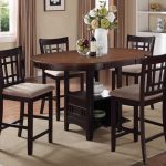 counter height dining table with storage oval storage counter height dining table with extension u0026 4 XCIQNMT