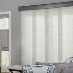 curtains for sliding glass doors with vertical blinds if you need to block glare and harmful uv rays KHMJZEC