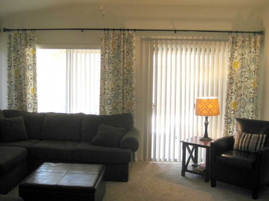 curtains for sliding glass doors with vertical blinds sliding glass door curtain ideas with vertical blind LHNVWWK