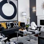 decorating with black furniture in the living room 20 attractive black sofa living room | home design lover PLPZOEH