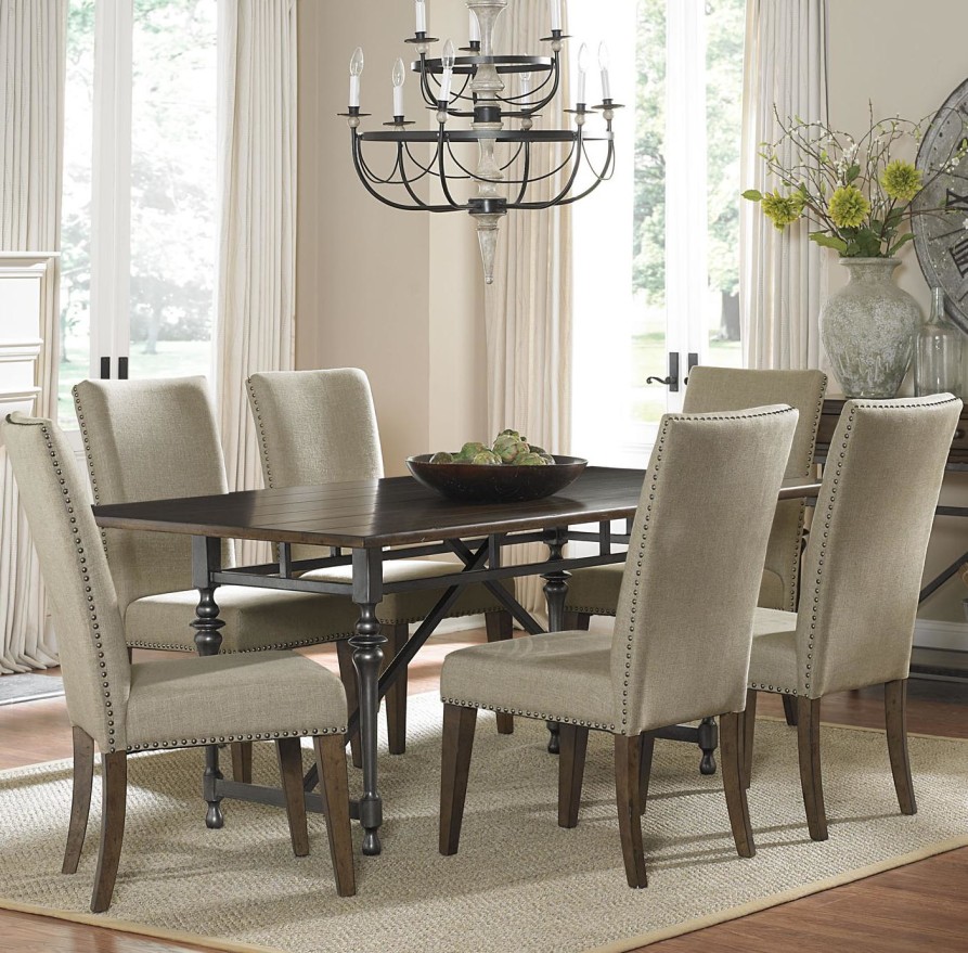 Comfortable Dining Room Sets with Upholstered Chairs