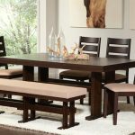 dining room table with bench and chairs impressive modern dining room table with bench with dining room YGOATJE