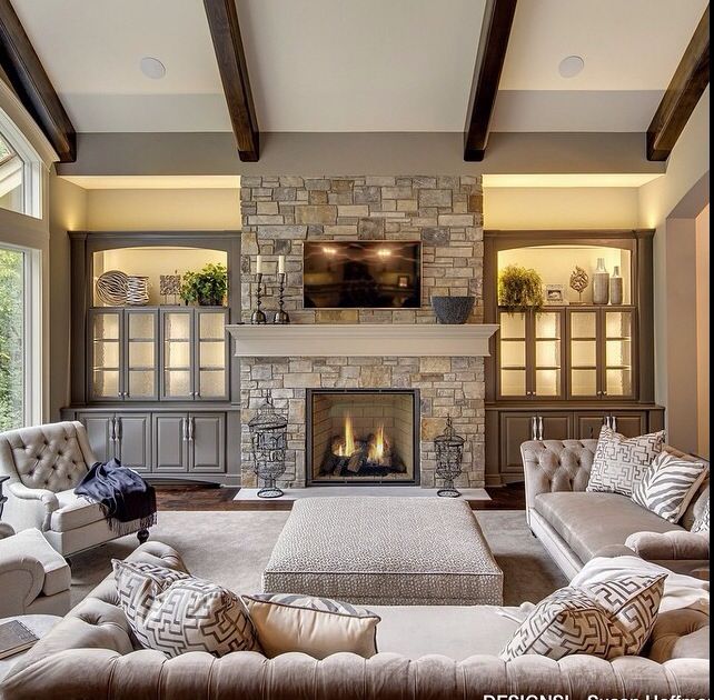 The Best Family Room Design Ideas With Fireplace for Your Home