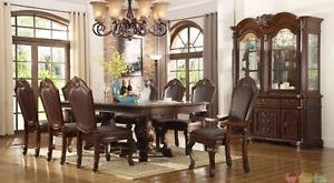 formal dining room sets with china cabinet image is loading chateau-traditional11-piece-formal-dining-room-set-table- DKPMHNR